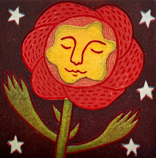 Katya Timoshenko RE, The Rose, From The Little Prints Series