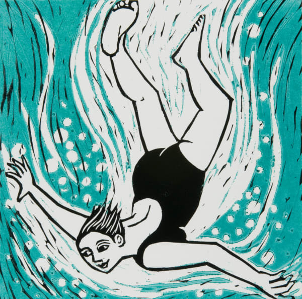 Anita Klein PPRE Hon. RWS, Diving Deep