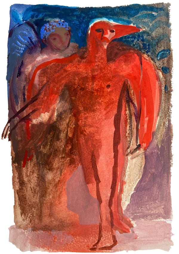 Davina Jackson ARWS, Daedalus’s Warning to Icarus