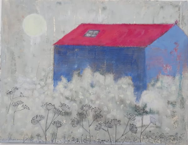 Caroline McAdam Clark RWS - Thoreau's Cabin