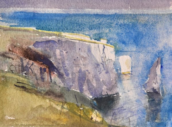 Richard Pikesley RWS, Sun on the Pinnacles