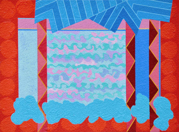 John Crossley RWS, Under The Pier, Under The Skin