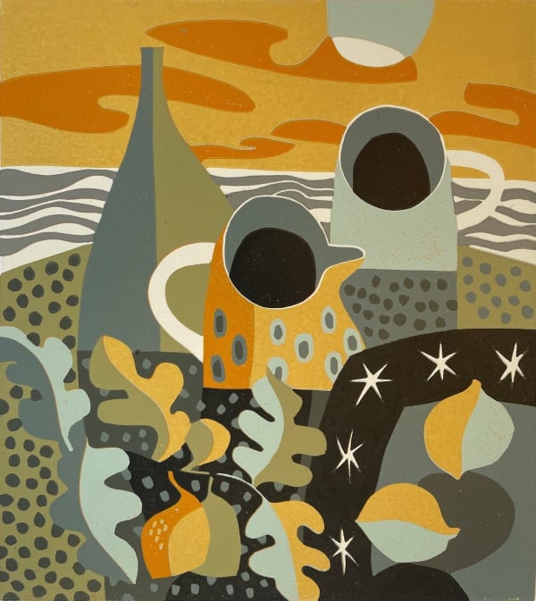 Jane Walker ARE, Orange Clouds & Figs