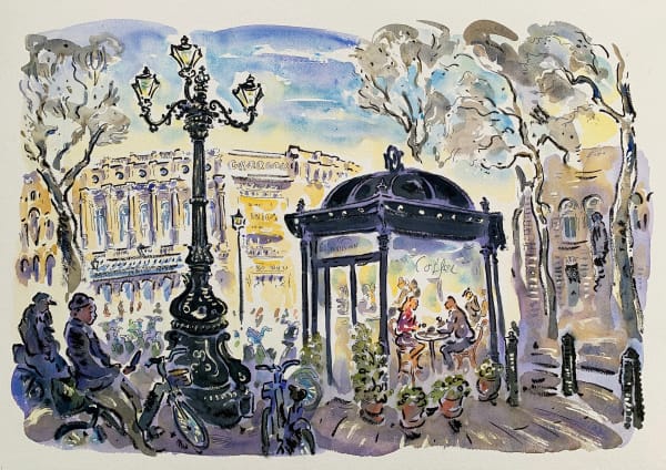 Paul Cox RWS, Portrait Pavilion Charing Cross Road