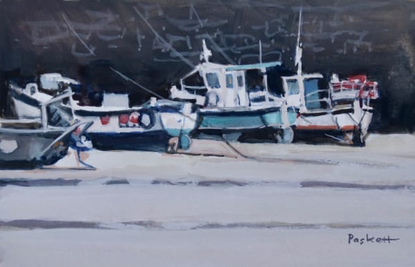 David Paskett PPRWS Hon. RE, St Ives Harbour 3