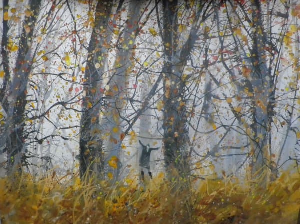 Sue Howells RWS, In the Forest Mist