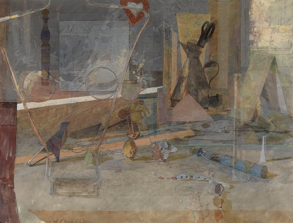 Paul Newland RWS, Still Life with the Dream of St. Ursula