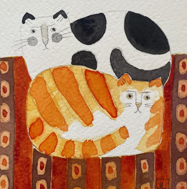 Jill Leman PPRWS Hon. RE, Little Yellow Bird