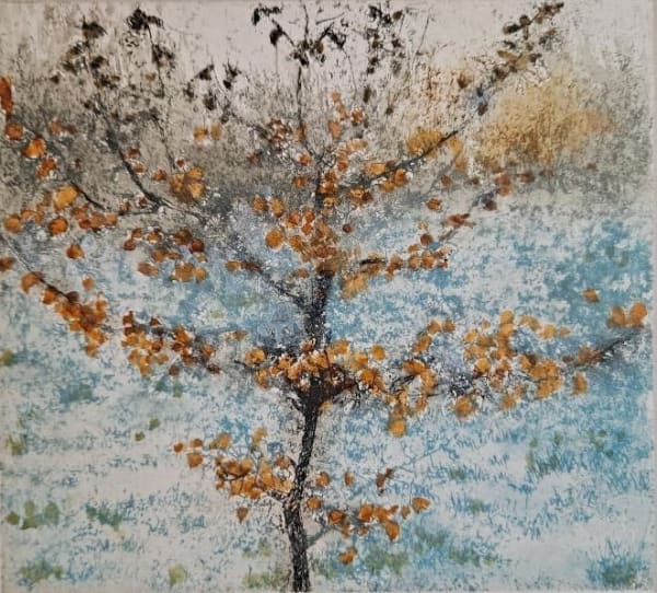 Jo Barry RE, The oak in winter