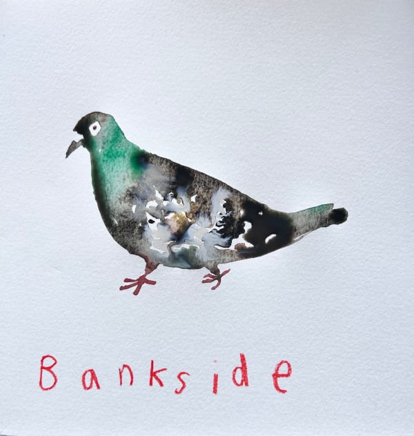 Akash Bhatt RWS , Bankside Pigeon