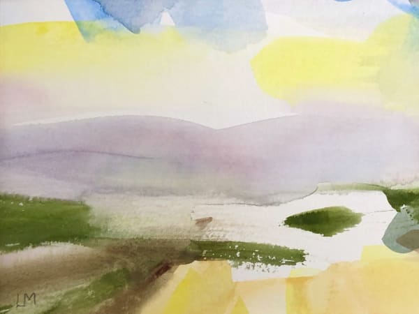 Lucy Marks RWS, Sunshine on a Rainy Day I