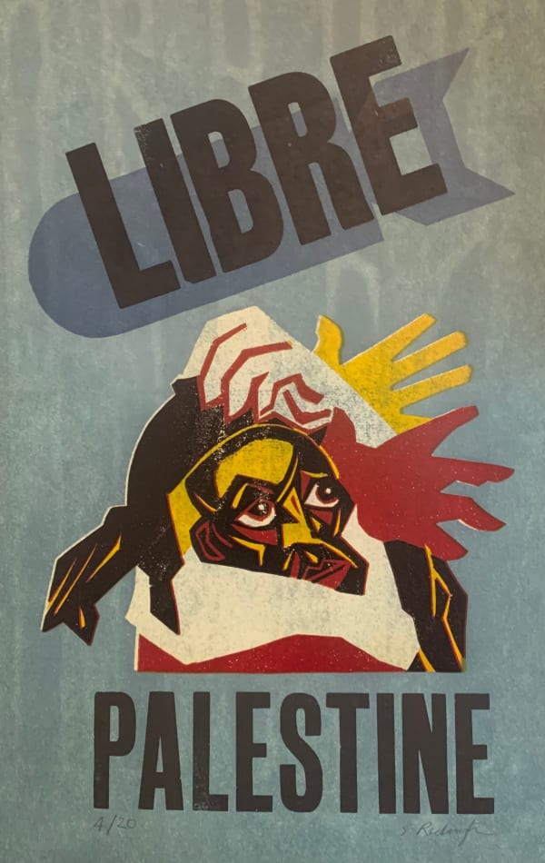 Simon Redington RE, FREE PALESTINE