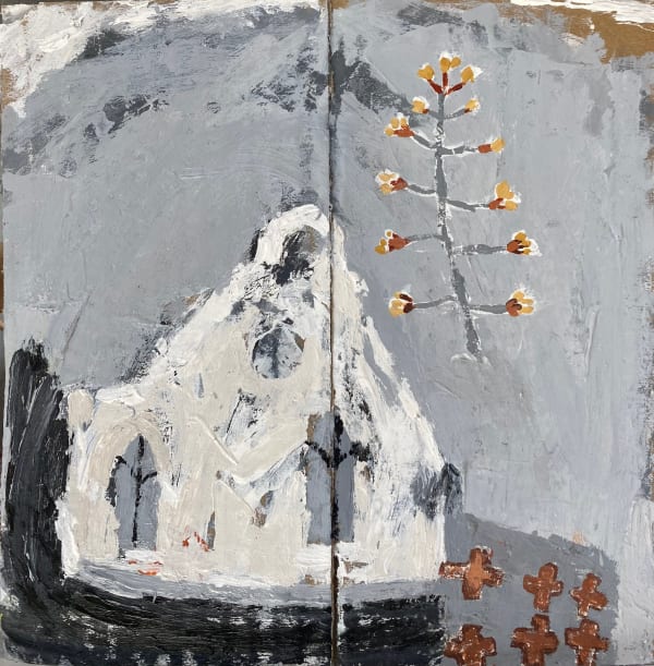 Christie Bird RWS, Church at Zion Hill, 2025