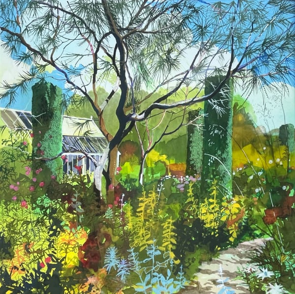 Claire Denny RWS, Broughton Grange Garden Beds