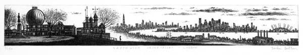 John Duffin RWS RE, Greenwich Observatory - London