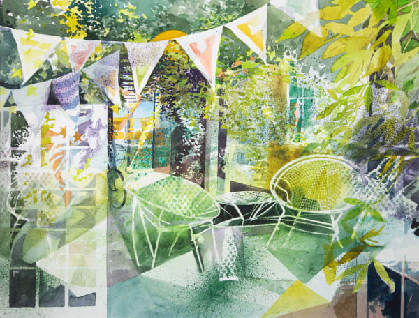 Olwen Jones RWS RE, Flag Day