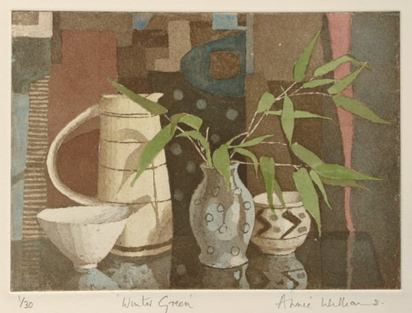 Annie Williams RWS RE, Winter Green