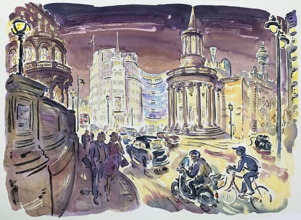 Paul Cox RWS, Langham Place