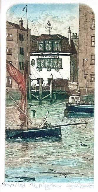 Glynn Thomas RE, The Mayflower