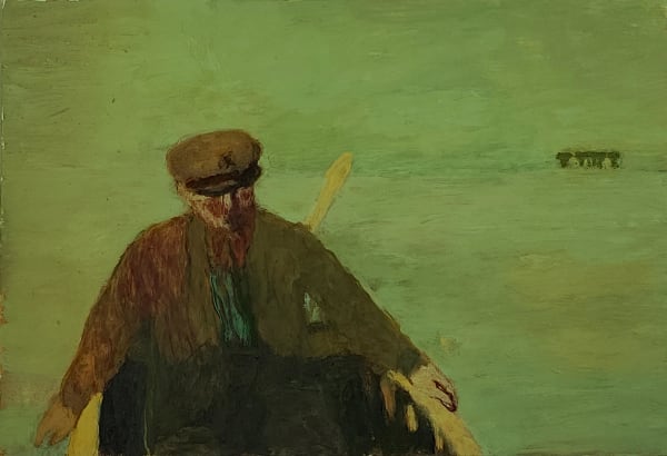 Bridget Moore RWS, Still as the Mill Pond