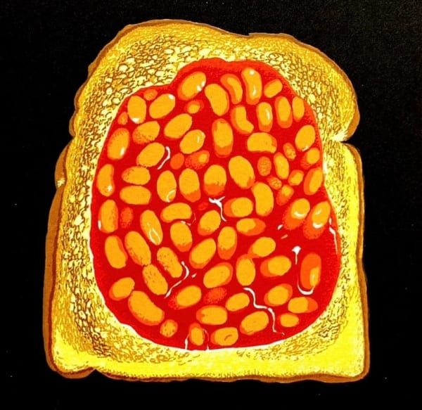 Martin Grover ARE, Beans on Toast (black)