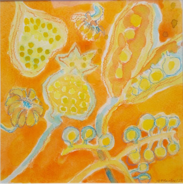 Anne Marlow RWS, Seeds and Pods