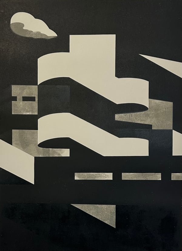 Paul Catherall RE, Southbank Steps III , 2022