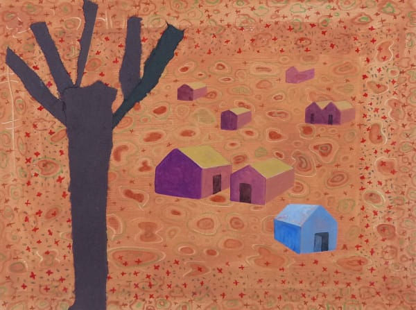 Caroline McAdam Clark RWS, Blue House