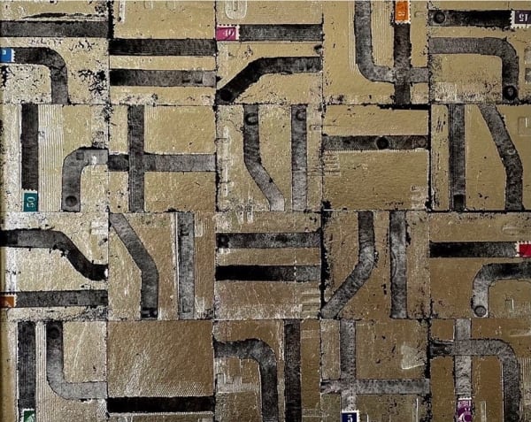 Stuart Robertson RWS, Life Lines 1