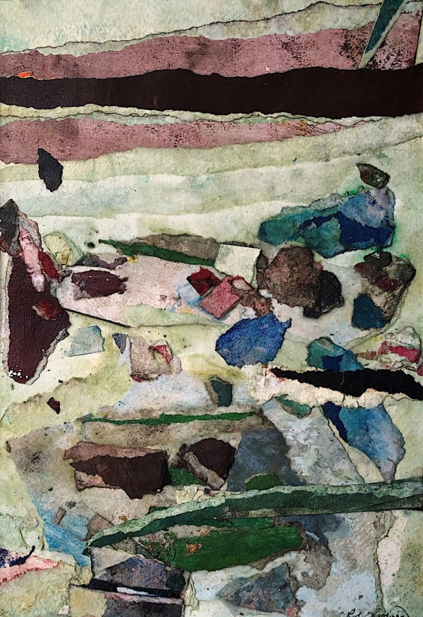 Robin Richmond RWS, Stones in the Garden, France