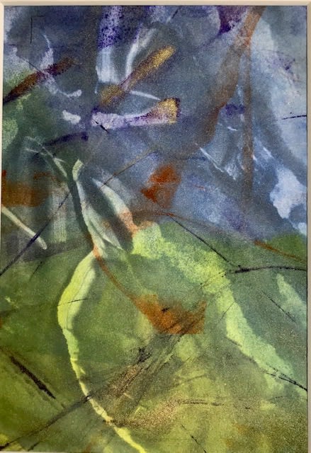 Jackie Newell RE, Reflections of Spring during Lockdown 2020 number 3