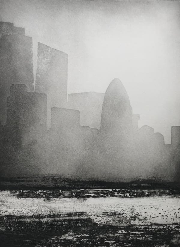 Jason Hicklin RE, The Thames, Sunrise