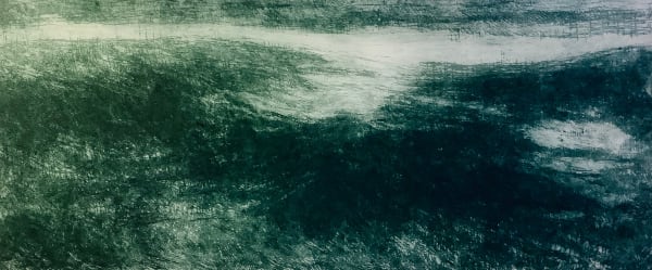 Desmond Healy ARE, The sea at Hartland