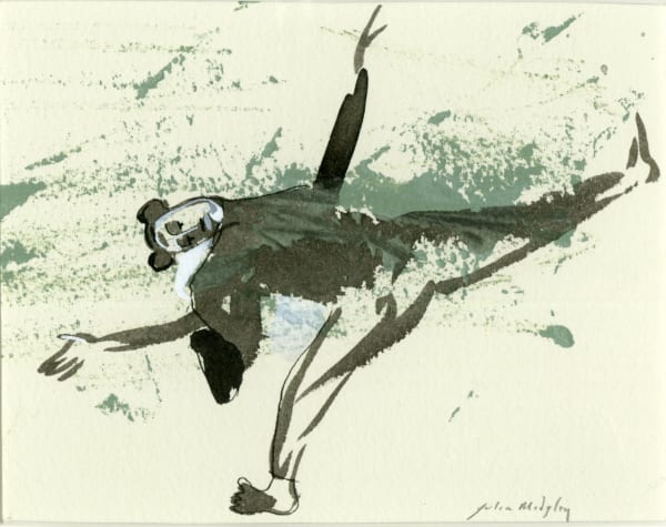 Julia Midgley RWS RE, Kimono Dancer