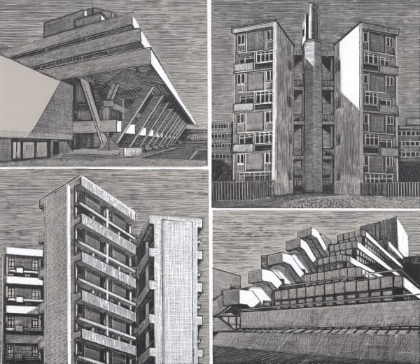 Louise Hayward RE, Brutal London