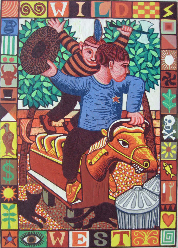 Jim Anderson RE, Childrens Games 2 (Wild West)