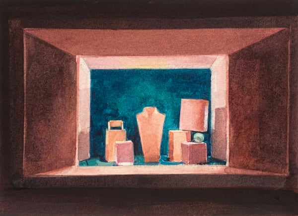 Paul Regan VPRWS, Jewellery Shop Window, Manhattan