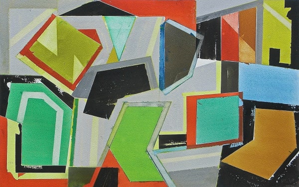 Geoffrey Pimlott Hon Ret RWS, Colour Split