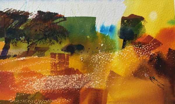 Sue Howells RWS, Autumn Last Goodbye