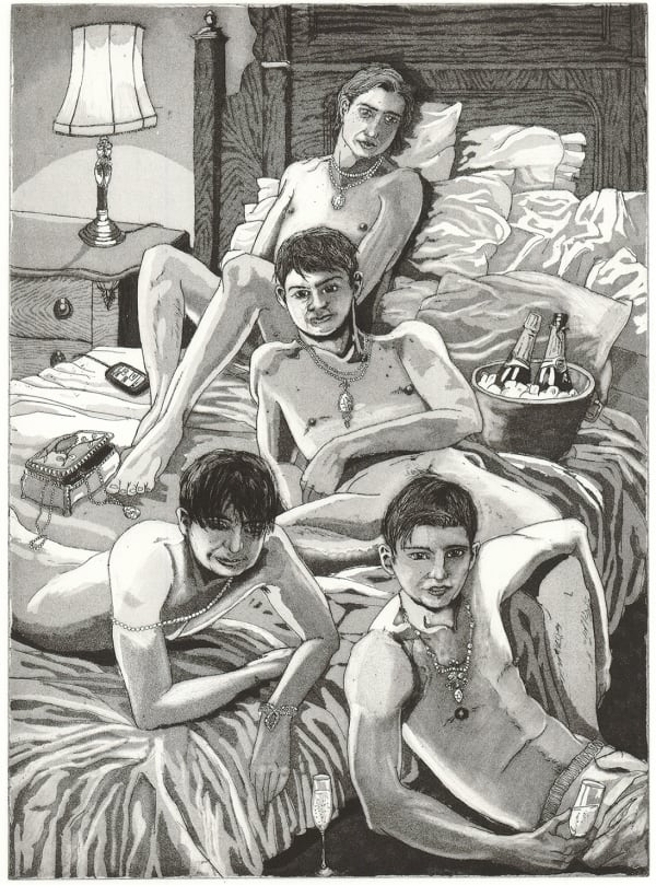 Martin Ridgwell RE, Diamond Geezers