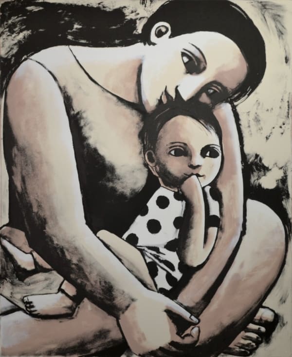 Anita Klein PPRE Hon. RWS, Lois on my Knee