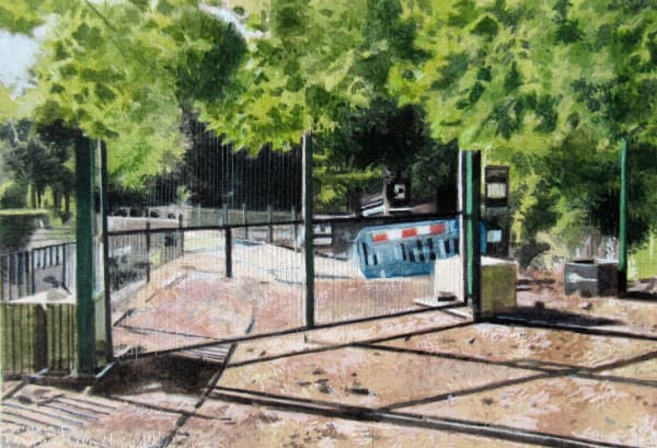 Michael Middleton RWS RE, Riverside Path