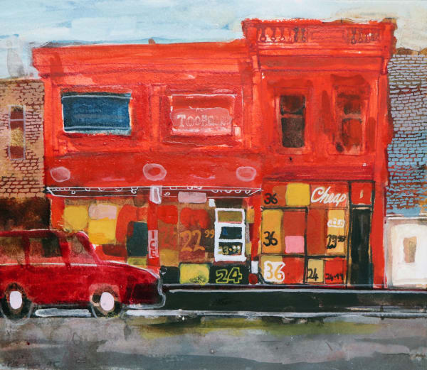 Peter Quinn RWS, Melbourne, Bottle Shop