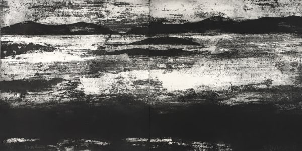 Jason Hicklin RE, Loch Roag (diptych)