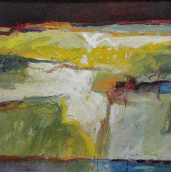 Salliann Putman RWS, Yellow Landscape