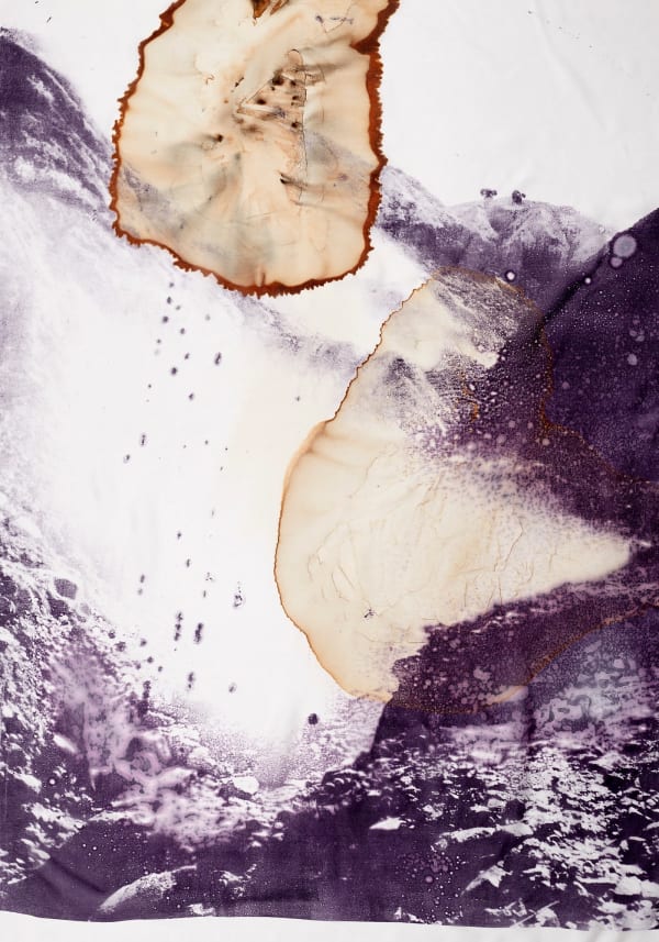 Douglas Mandry, Untitled (Volcano), from the series Les Archives de la Planète, 2025