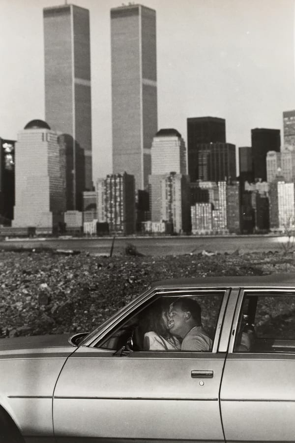 Thomas Hoepker, A kiss in the car, New York, Vintage, 1989