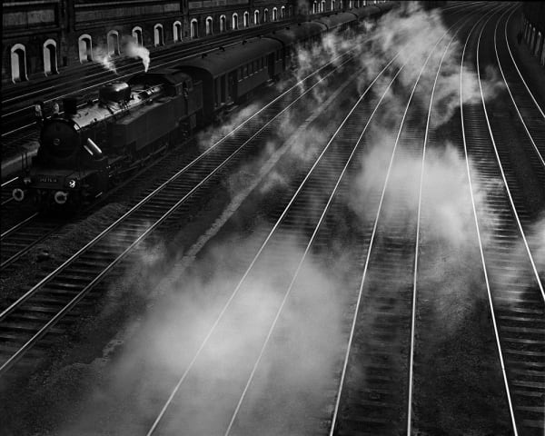 René Groebli, Rail Magic/Magie der Schiene (#593), 1949