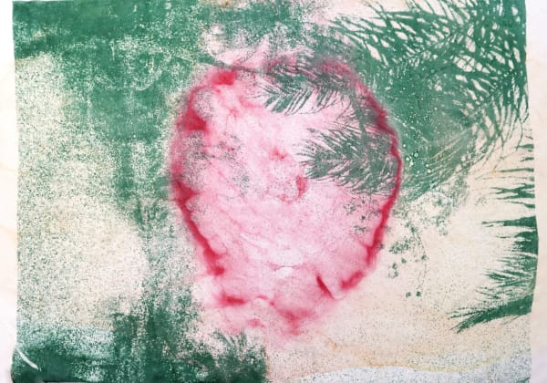 Douglas Mandry, Untitled (Palms II), from the series Les Archives de la Planète, 2024