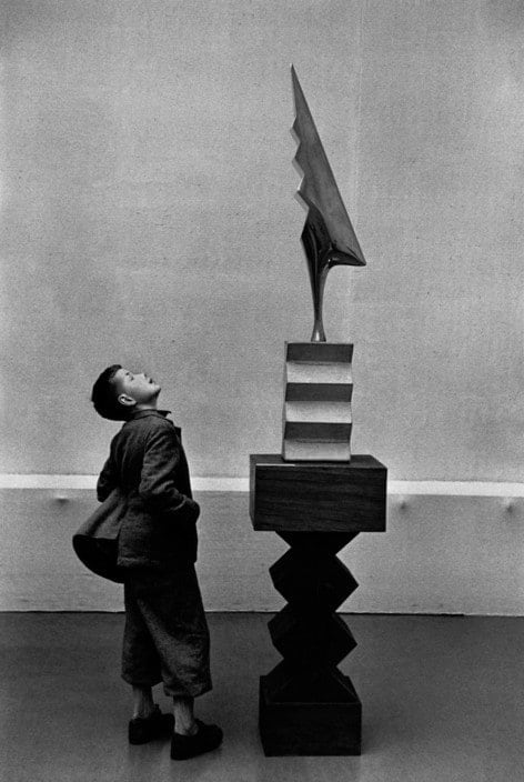 René Burri, Brancusi, Kunsthaus Zürich, Zurich, Switzerland, Vintage, 1955